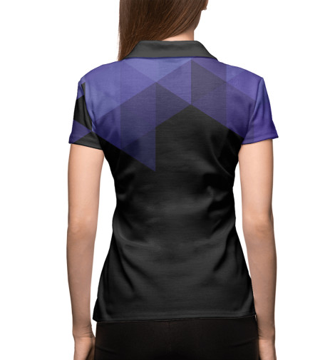 

Поло Print Bar, Белый, Triangle