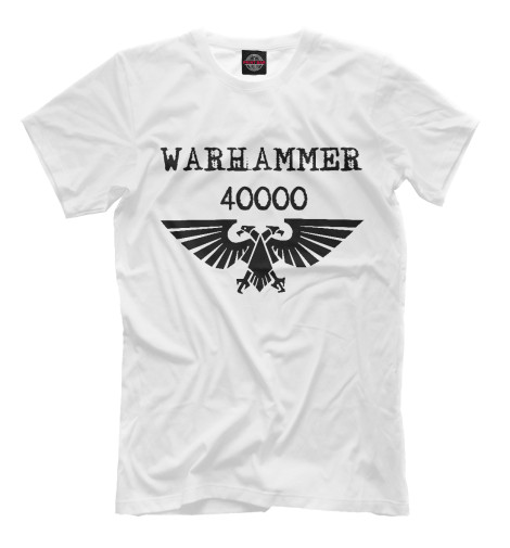 Футболки Print Bar WARHAMMER AQUILA хлопковые футболки print bar warhammer