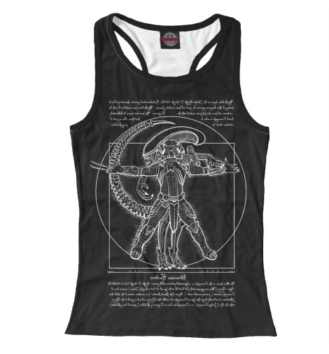 

Майки борцовки Print Bar, Белый, Alien vs Predator
