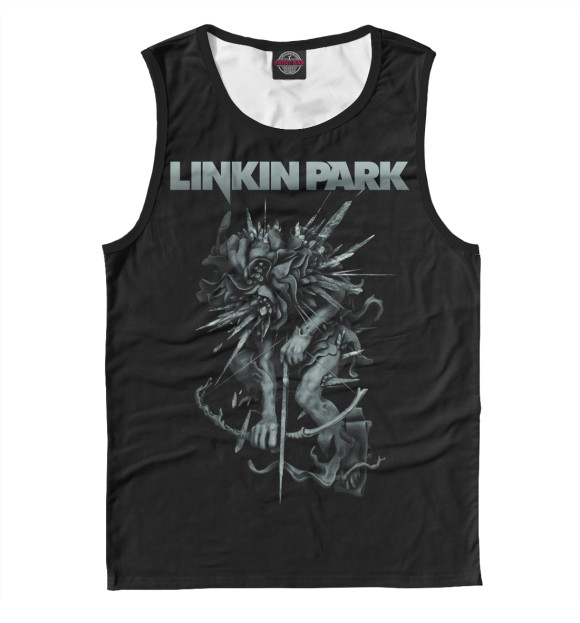 Мужская майка с изображением Linkin Park цвета Белый