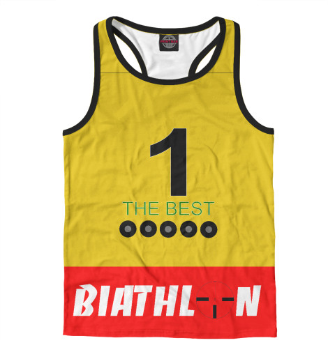 

Майки борцовки Print Bar, Белый, Жёлтый биб