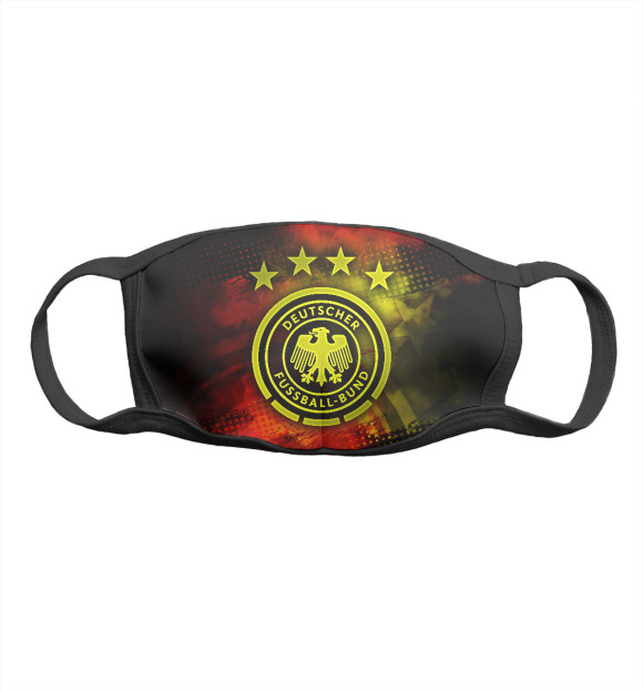 Маска тканевая с притом Сборная Германии цвета Белый Маска тканевая с изображением Сборная Германии цвета Белый
