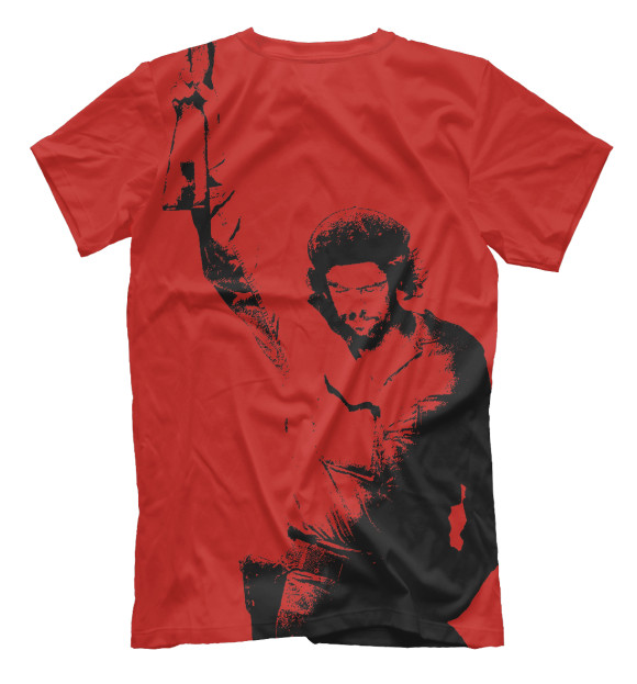 Мужская футболка с изображением Che Guevara цвета Белый