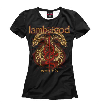 Футболка для девочек Lamb of God