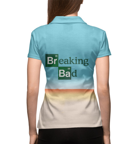 

Поло Print Bar, Белый, Breaking bad