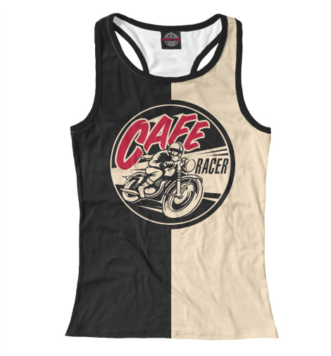 

Майки борцовки Print Bar, Белый, Cafe Racer