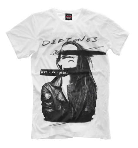 

Футболки Print Bar, Молочно-белый, Deftones