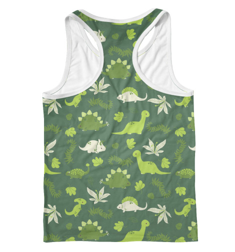 

Майки борцовки Print Bar, Белый, Динозавры