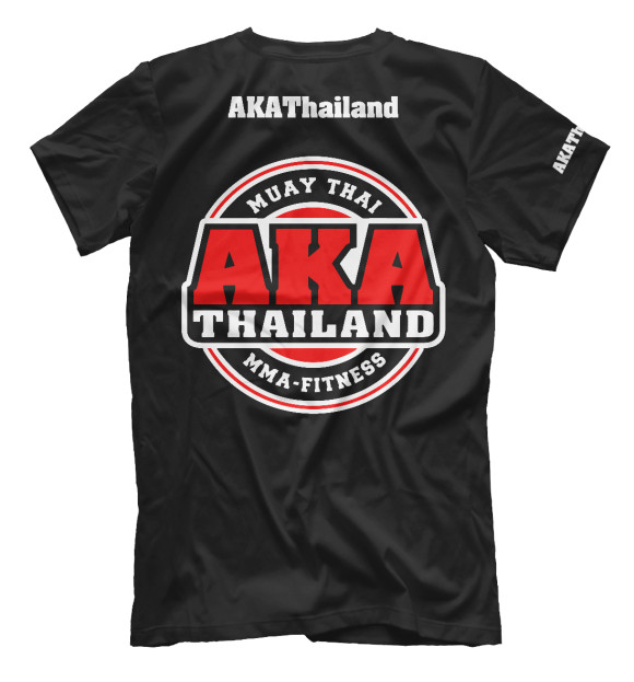 Мужская футболка с изображением АКА Тайланд цвета Белый