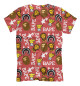 Мужская футболка Bape Pattern