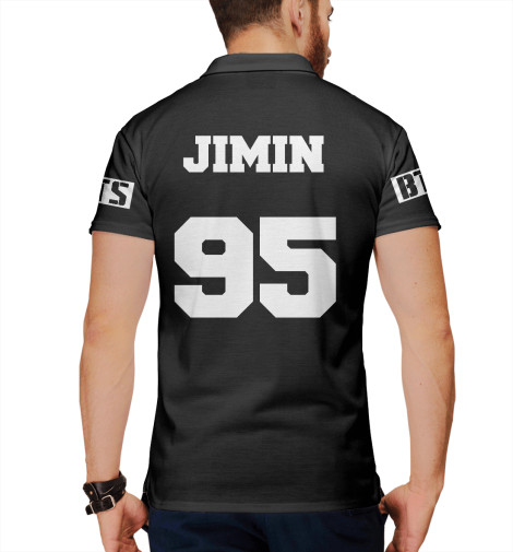 

Поло Print Bar, Белый, Jimin 95