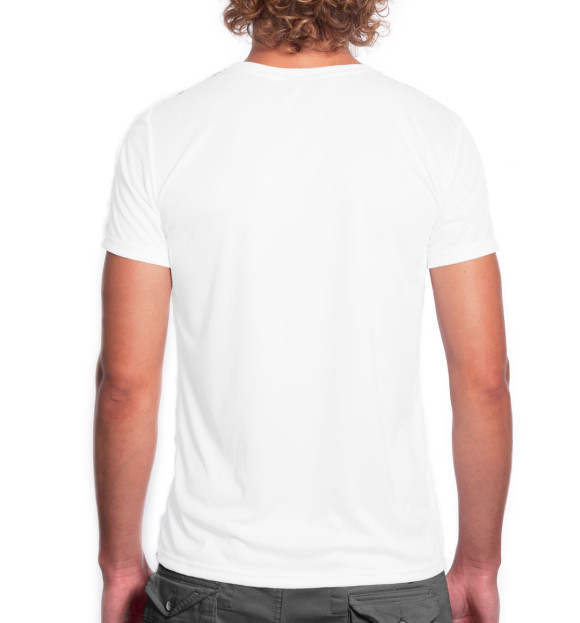 Мужская футболка с изображением Nirvana цвета Белый