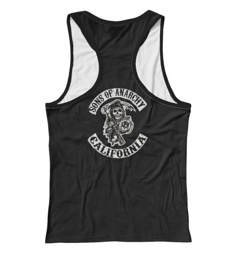 

Майки борцовки Print Bar, Белый, sons of anarchy