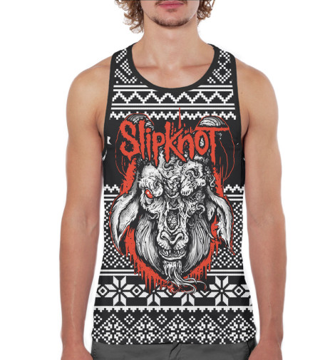 

Майки борцовки Print Bar, Белый, Slipknot
