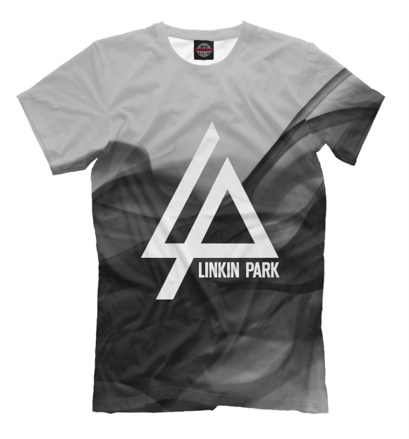 Мужская футболка с изображением LINKIN PARK цвета Молочно-белый