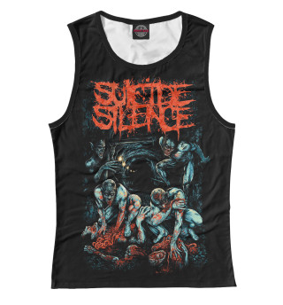 Женская майка Suicide Silence