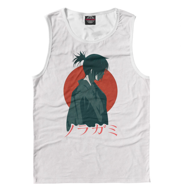 Майка для мальчика с притом Бездомный Бог цвета Белый Майка для мальчика с изображением Бездомный Бог цвета Белый