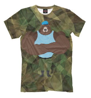 Мужская футболка Медведь ВДВ