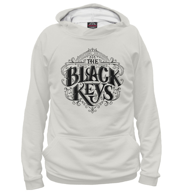 Женское худи с изображением The Black Keys цвета Белый