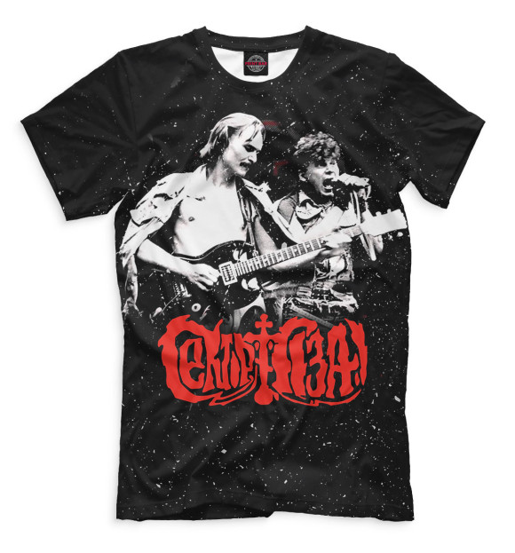 Футболка для мальчиков с изображением Сектор Газа цвета Черный