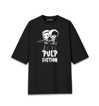 Женская футболка оверсайз Pulp fiction