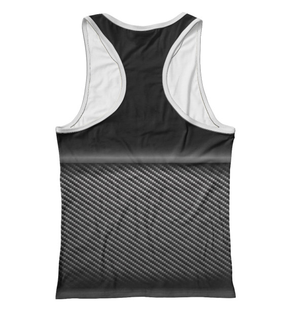 Женская майка-борцовка с изображением VOLVO цвета Белый