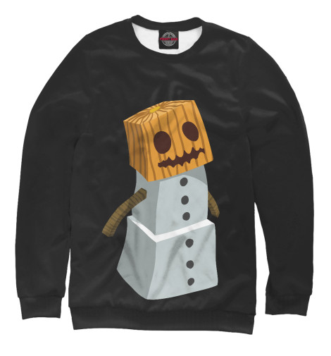 

Свитшоты Print Bar, Белый, Snow golem