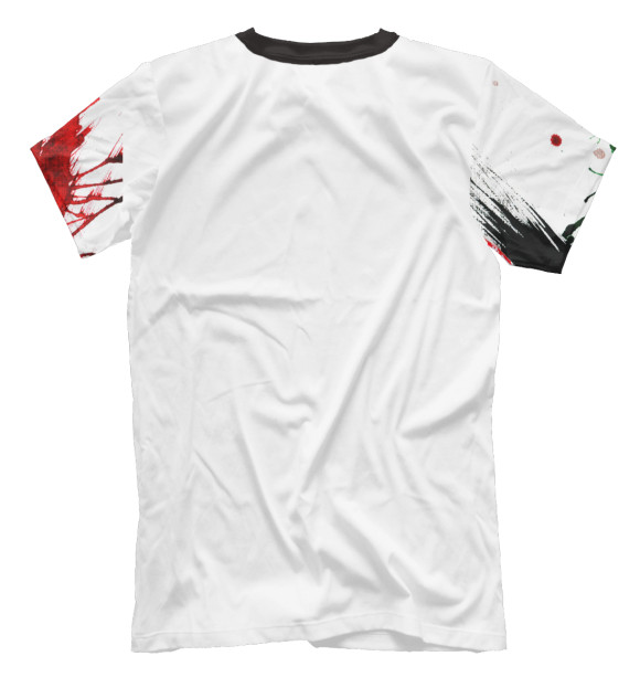 Мужская футболка с изображением ДикоПёс Панк-Гр. ДикоОбраз цвета Белый