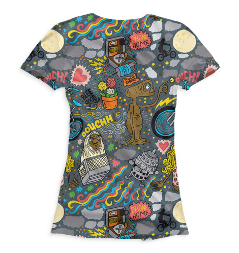 

Футболки Print Bar, Белый, Велосипед