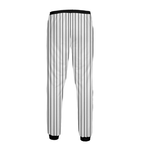 Мужские спортивные штаны с изображением Нью-Йорк Янкис (Форма) цвета Белый