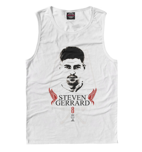 

Майки Print Bar, Белый, FC Liverpool Steven Gerrard