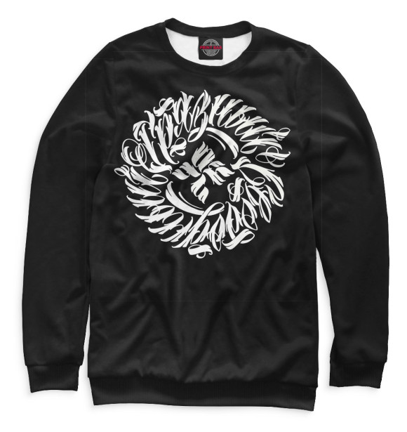 Женский свитшот с изображением Tankograd Underground цвета Белый