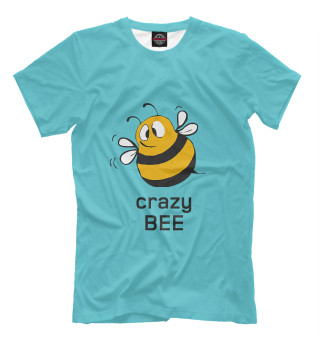 Мужская футболка Сумасшедшая пчела