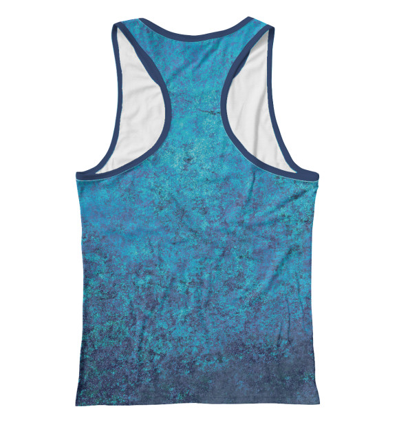 Женская майка-борцовка с притом Radiation Zone цвета Белый Женская майка-борцовка с изображением Radiation Zone цвета Белый