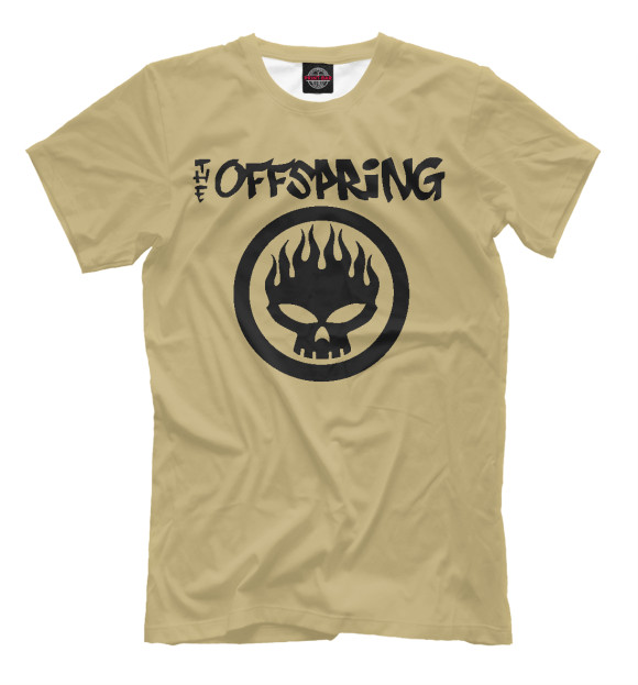 Мужская футболка с изображением The Offspring цвета Белый