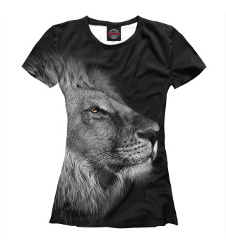 Женская футболка Царь зверей