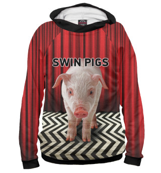 Худи для девочки Swin Pigs