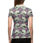 Женское поло Skull Garden