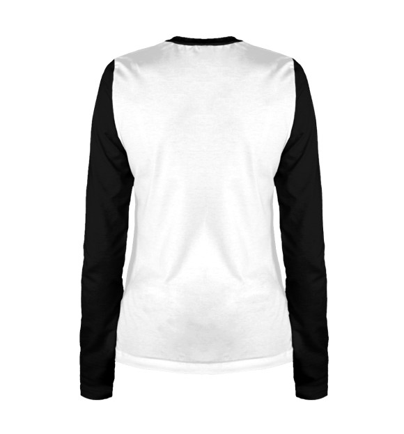 Женский лонгслив с изображением Nirvana цвета Белый