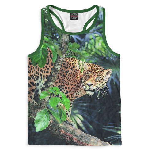 

Майки борцовки Print Bar, Белый, Леопард