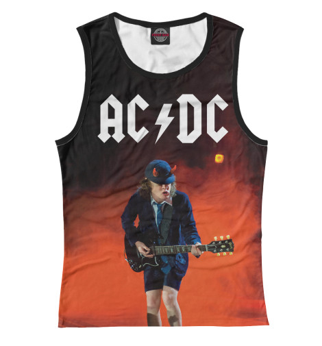 

Майки Print Bar, Белый, AC/DC