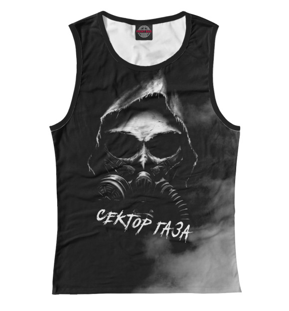 Майка для девочки с изображением Сектор Газа цвета Белый