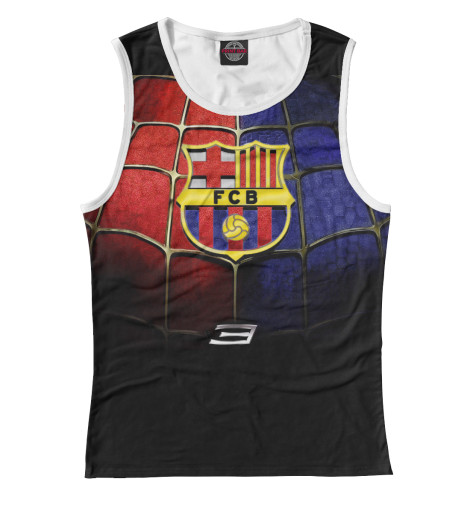 

Майки Print Bar, Белый, FC Barсelona