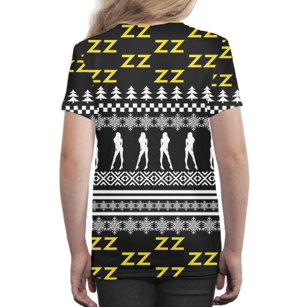 Футболка для девочек с изображением Brazzers цвета Белый