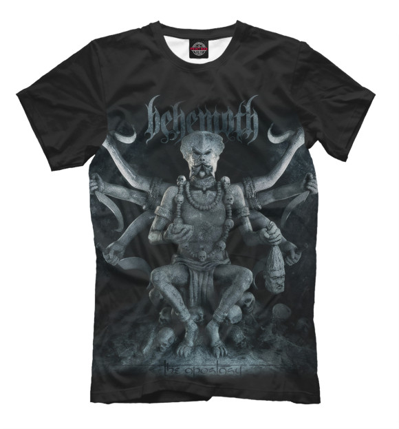 Мужская футболка с изображением Behemoth цвета Черный