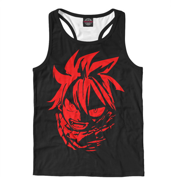 Мужская майка-борцовка с изображением Son Of Flame Dragon цвета Белый