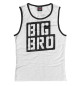 Майка для девочки Big bro