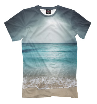 Мужская футболка На море