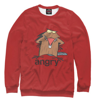 Мужской свитшот Angry beaver