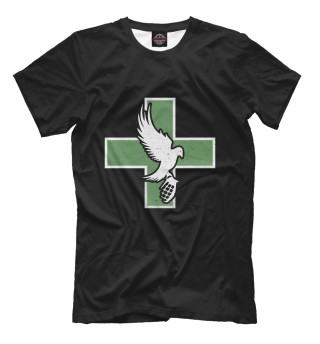 Мужская футболка Hollywood Undead Dove and Grenade